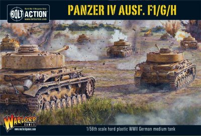 Warlord Games Bolt Action Panzer IV Ausf. F1/G/H Medium Tank 28mm