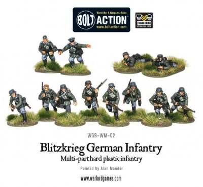 Zoom bild av Blitzkrieg German Infantry