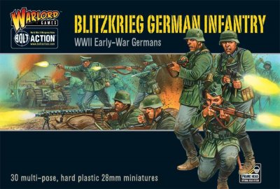 Warlord Games Bolt Action Blitzkrieg! German Infantry 28mm