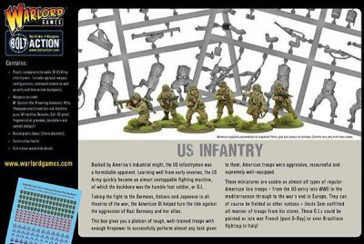 Zoom bild av US Infantry