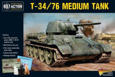 Warlord Games Bolt Action T34/76 Medium Tank 28mm