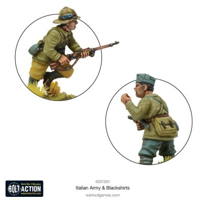 Zoom bild av Warlord Games Bolt Action Italian Army & Blackshirts