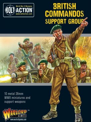 Warlord Games Bolt Action Commandos Support Group 28mm
