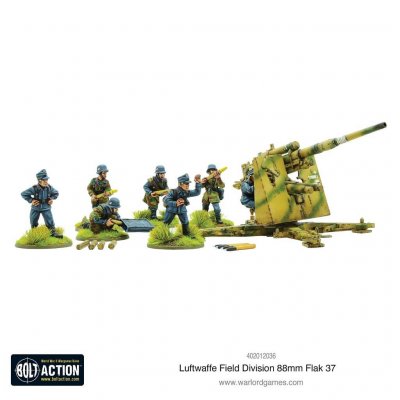 Luftwaffe Field Division 8.8cm Flak 37