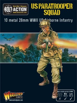 Warlord Games Bolt Action US Paratrooper Squad