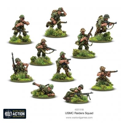 Zoom bild av US Marine Raider squad