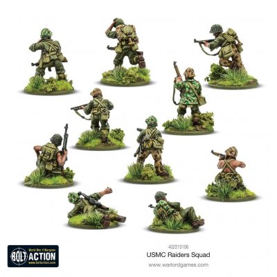 Zoom bild av US Marine Raider squad