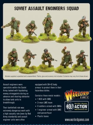 Zoom bild av Soviet Assault Engineers Squad