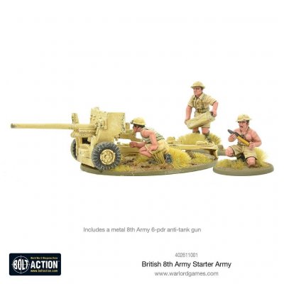 Zoom bild av British 8th Army Starter Army