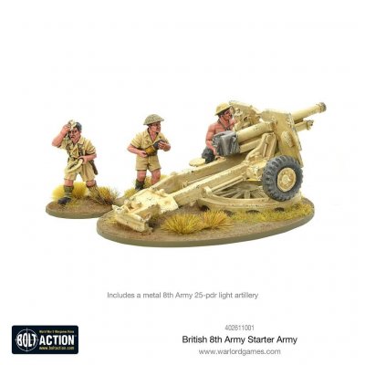 Zoom bild av British 8th Army Starter Army