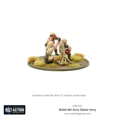 Zoom bild av British 8th Army Starter Army