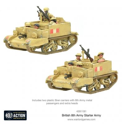 Zoom bild av British 8th Army Starter Army