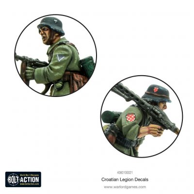 Zoom bild av Croatian Legion Decals