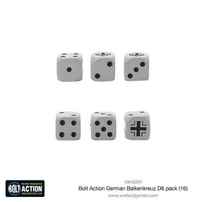 Zoom bild av Bolt Action German Balkenkreuz D6 Dice