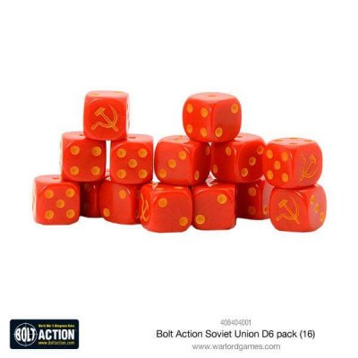 Warlord Games Bolt Action Soviet Union D6 Dice