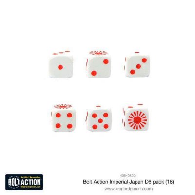 Zoom bild av Bolt Action Imperial Japanese D6 Dice