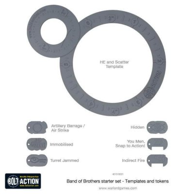 Warlord Games Bolt Action Bolt Action Templates