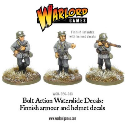 Zoom bild av Warlord Games Bolt Action Finnish skull marking to add to your soldier’s helmets