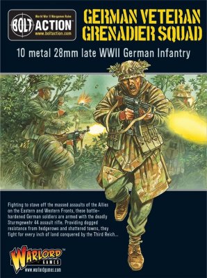 Warlord Games Bolt Action Veteran Grenadiers Squad 28mm