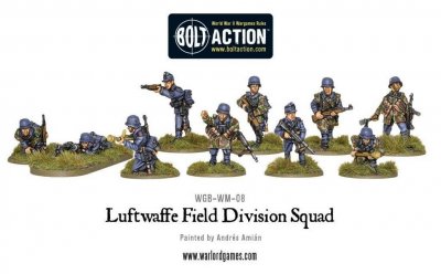 Warlord Games Bolt Action Luftwaffe Field Division Squad