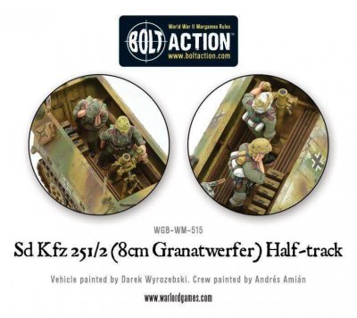 Sd.Kfz 251/2 (8cm Granatwerfer) Half-track