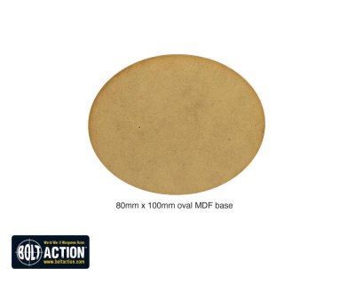 Gun Emplacement Oval Base 80x100mm Bolt Action Warlord Games