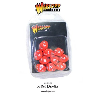 Zoom bild av D10 Dice Pack - Red
