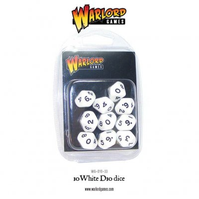 Zoom bild av D10 Dice Pack - White