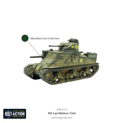 Zoom bild av M3 Lee medium tank Warlord Games
