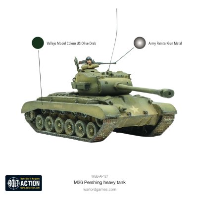 M26 Pershing heavy tank paint scheme