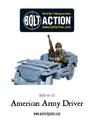 WGB-AI-20 US Vehicle Driver 28mm Bolt Action Warlord Games