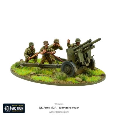 Zoom bild av US Army M2A1 105mm howitzer