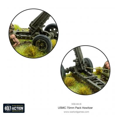 Zoom bild av USMC 75mm pack howitzer light artillery