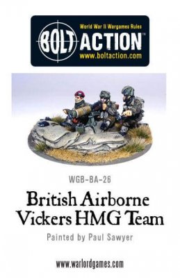 Zoom bild av British Airborne Vickers MMG Team