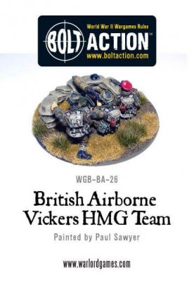 Zoom bild av British Airborne Vickers MMG Team