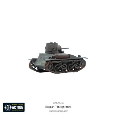 Zoom bild av Belgian T15 Light Tank 28mm Bolt Action