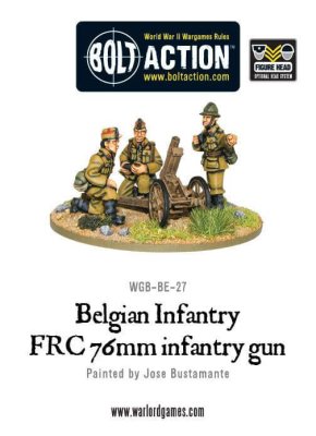 Zoom bild av Belgian FRC 76mm infantry gun Bolt Action