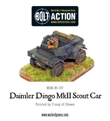 Zoom bild av British Daimler Dingo MkII Scout Car