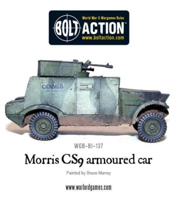 Zoom bild av WGB-BI-137 Morris CS9 armoured car 28mm Bolt Action Warlord Games