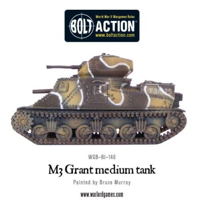 Zoom bild av M3 Grant Medium Tank 28mm
