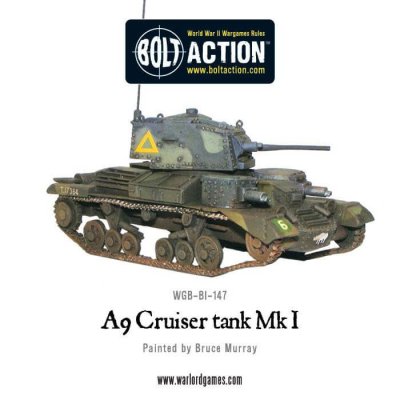Zoom bild av WGB-BI-147 A9 Cruiser tank Mk I 28mm Bolt Action Warlord Games