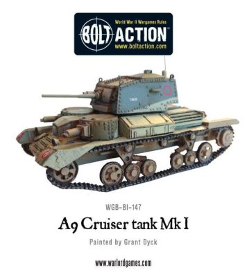 Zoom bild av A9 Cruiser tank Mk I Warlord