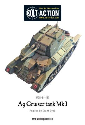 Zoom bild av A9 Cruiser tank Mk I Bolt Action