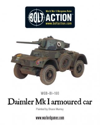 Zoom bild av Daimler Armoured Car Mk 1 28mm