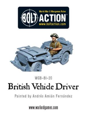 Zoom bild av WGB-BI-20 British Vehicle Driver 28mm Bolt Action Warlord Games