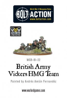 Zoom bild av British Army Vickers MMG Team