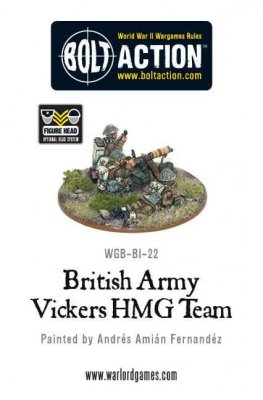 Zoom bild av British Army Vickers MMG Team