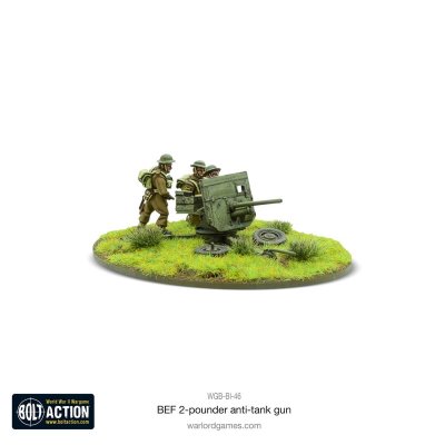 Zoom bild av WGB-BI-46 BEF 2 pounder anti-tank gun 28mm Bolt Action