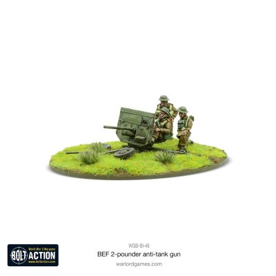 Zoom bild av BEF 2 pounder anti-tank gun