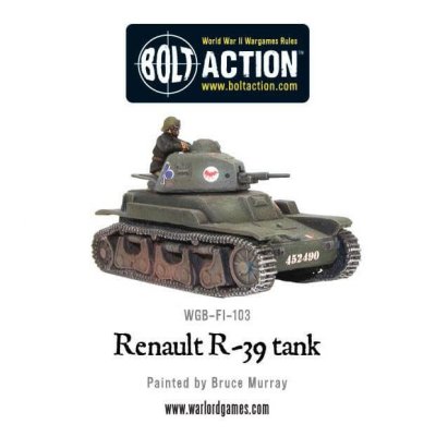 Zoom bild av WGB-FI-103 Renault R39 Tank 28mm Bolt Action Warlord Games